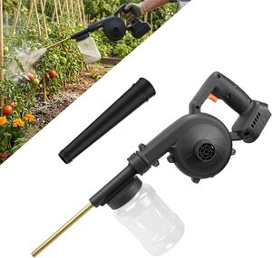 เครื่องเป่าลมใบไม้แบบไร้สาย รุ่น LB-20V แบตเตอรี่ลิเธียมไอออน 20V ได้มาตรฐาน EPA ความเร็วลม 180 ไมล์ต่อชั่วโมง สำหรับทำความสะอาดกลางแจ้ง - Product Image 1