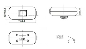 Công Tắc Bật Tắt Nội Tuyến Chống Nước IP65 Kèm Công Tắc Bật Tắt LED Thay Thế Cho Đèn Bàn Đèn Bàn - Product Image 6