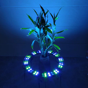12W Color <span class=keywords><strong>LED</strong></span> abrazo árbol luz, Circular jardín <span class=keywords><strong>LED</strong></span> foco, Ip65 al aire libre impermeable Color paisaje foco - Product Image 5