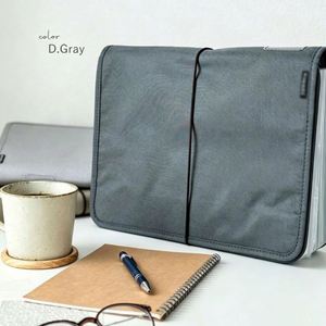 Bolsa Organizadora A4 Personalizada, Tela Oxford 600D, Diseño Enrollado con Cuerda, Cierre con Cordón, Almacenamiento de Pruebas y Vales, Multicapa - Product Image 4
