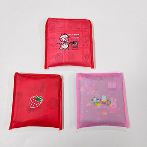 Сумка-шоппер XIYI: складная, с индивидуальным принтом, мультяшным рисунком, квадратная, из переработанных материалов, многоразовая, экологичная - Product Image 6