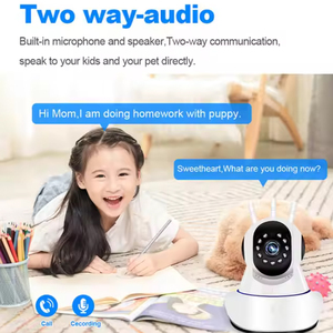 720P 3MP an ninh không dây CCTV Camera thông minh <span class=keywords><strong>CMOS</strong></span> cảm biến H.265 Video 340 độ PTZ điều khiển điện thoại từ xa âm thanh hai chiều đầy đủ - Product Image 2