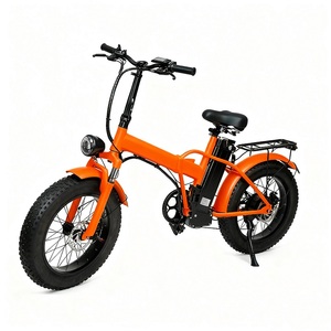 Factory <span class=keywords><strong>Outlet</strong></span> 20-Inch Electric City <span class=keywords><strong>Bike</strong></span> <span class=keywords><strong>Fat</strong></span> Tire Big Power Plegable 48V 500W Bicicleta de montaña eléctrica 48V 500W Bicicleta eléctrica - Product Image 1