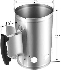 Allumeur <span class=keywords><strong>de</strong></span> charbon <span class=keywords><strong>de</strong></span> bois portable pour barbecue, outils <span class=keywords><strong>de</strong></span> cuisine extérieure, camping, <span class=keywords><strong>cheminée</strong></span> à charbon, <span class=keywords><strong>grille</strong></span> <span class=keywords><strong>de</strong></span> cuisson rapide - Product Image 2
