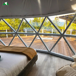 Prix d'usine Tente dôme d'événement à usage extérieur avec tente dôme glamping à <span class=keywords><strong>double</strong></span> <span class=keywords><strong>vitrage</strong></span> - Product Image 4