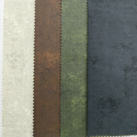 Tissu en cuir PU super doux et fin, sans PFAS, coupe-vent avec doublure en polyester pour vestes et accessoires pour hommes, personnalisable