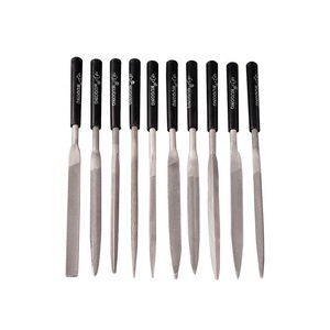 <span class=keywords><strong>Lima</strong></span> de agujas de Metal para joyería, para tallado de madera con diamantes, herramientas de costura, 3x140/4x160/5x180mm, 10 Uds. - Product Image 2