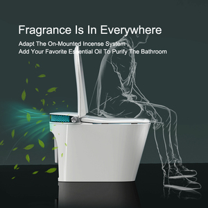 WC intelligent de luxe, sanitaire, sûr pour la santé, économiseur d'eau, autonettoyant, nouveau <span class=keywords><strong>design</strong></span>, pour salle de bain - Product Image 3