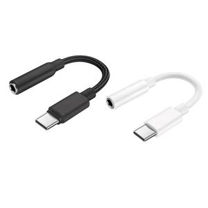 <span class=keywords><strong>Adaptateur</strong></span> audio USB C vers prise casque 3.5mm Type C Aux Female Dongle Cable Cord - Product Image 4