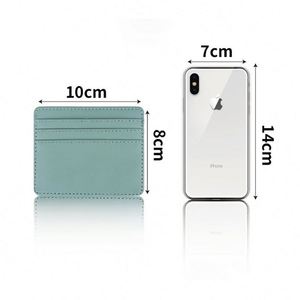 Porte-monnaie personnalisé en cuir PU, porte-documents, porte-cartes d'affaires – Vente chaude - Product Image 3