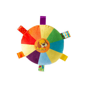 Groothandel Milieuvriendelijk Katoen Pluche Puppy Training Speelgoed Interactieve Piepende <span class=keywords><strong>Frisby</strong></span> Ring Speelgoed Voor Huisdieren - Product Image 1