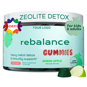 Gomitas de desintoxicación OEM con etiqueta privada, suplemento de zeolita, vitaminas para la salud y la función inmunológica para niños y adultos, no para mujeres embarazadas - Product Image 1