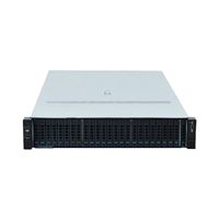 Serveur en rack 2U optimisé pour centre de données, clusters de VM, stockage NAS, tâches d'IA assistées par GPU avec modules à échange à chaud, serveurs à alimentation redondante