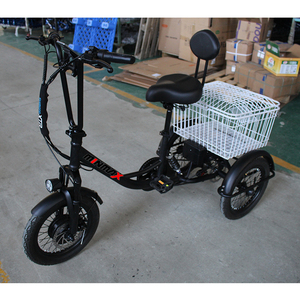 Tricycle à trois roues d'usine pour la livraison en supermarché, <span class=keywords><strong>vélo</strong></span> de 20 pouces, vente chaude, 3 roues pour adultes, personnes âgées, tricycles à roulettes - Product Image 4