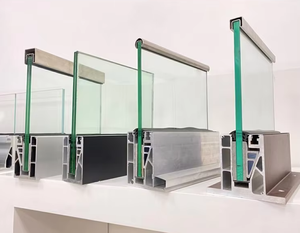 Modern Aluminum Security Balustrades Hardware for Apartment Balcony Glass <strong>Railing</strong> - Product Image 3