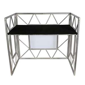 Cabina de armazón de aluminio a la venta, mesa de <span class=keywords><strong>Dj</strong></span> plegable portátil, Mostrador de bar, escenario de concierto, pantallas de armazón de aluminio - Product Image 1