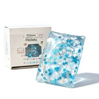Jouet anti-stress à presser en forme d'oreiller, parfum malt et sucre, à rebond lent, souple, rectangulaire, en plastique, pour adultes
