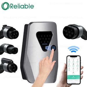 <span class=keywords><strong>Cargador</strong></span> inteligente WIFI EV de 380V con aplicación para Android iPhone UK EU Type2 AC EV estación de carga para <span class=keywords><strong>Dacia</strong></span> <span class=keywords><strong>Spring</strong></span> EV <span class=keywords><strong>cargador</strong></span> Tipo 2 7KW 32A - Product Image 1
