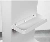 Chariot de salon professionnel en métal robuste U-T13 pour appareils de beauté