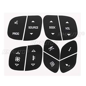 Juego de Adhesivos Decorativos Luminosos para Reparar Botones del Volante para Vehículos GM 2003-2011, Repara las Fechas Adhesivas del Interior del Coche - Product Image 2