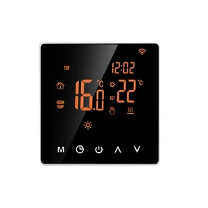Contrôleur de température intelligent ME88H <span class=keywords><strong>Thermostat</strong></span> <span class=keywords><strong>programmable</strong></span> WiFi pour chauffage au sol/eau/chaudière à <span class=keywords><strong>gaz</strong></span> - Product Image 3