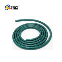 Tuyau d'arrosage plat en PVC tressé renforcé de fibres, léger, durable, flexible, haute pression, pour irrigation