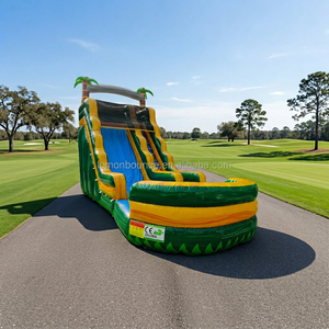 Tobogán Acuático Inflable Comercial Más Vendido con Piscina, Equipo Turístico <span class=keywords><strong>de</strong></span> Verano, Ideal para Eventos en <span class=keywords><strong>el</strong></span> Patio Trasero y <span class=keywords><strong>Alquiler</strong></span> - Product Image 1