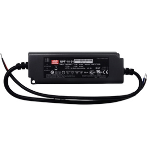 Controlador LED Mean Well NPF-40-24 de 40W, 24V 1.67A, IP67, Voltaje Constante, Corriente Constante, para Uso en Exteriores - Product Image 4