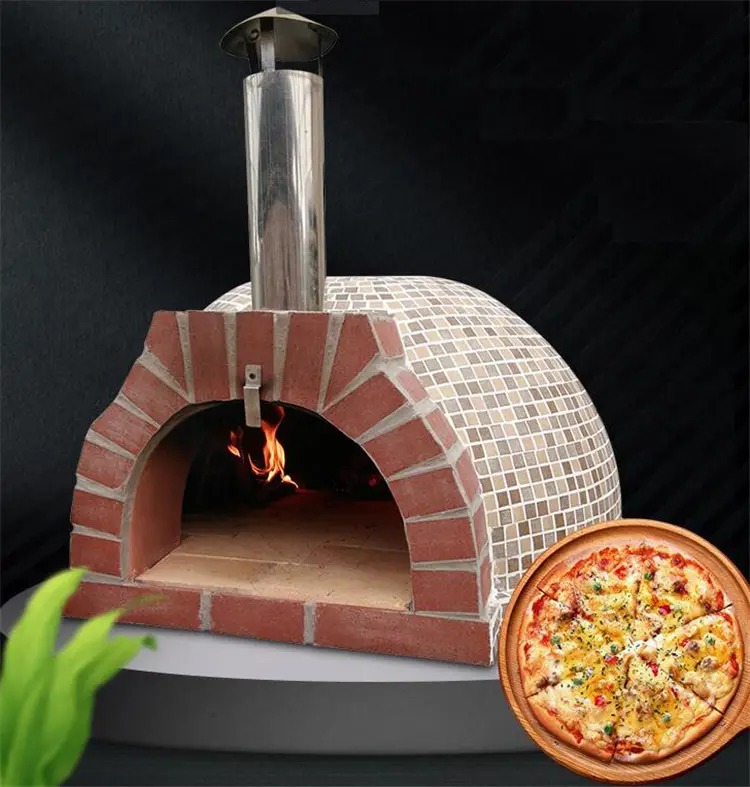 High quality pizza oven use for wooden outdoor wood fired pizza oven for sale