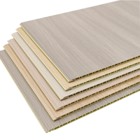 Panneau mural en PVC imitation bois, imperméable et facile à nettoyer, pour entrepreneurs et développeurs, pour salle de bain, cuisine, hôtel, intérieur.