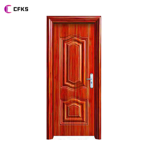 High <strong>Security</strong> S-003 Steel-Wood Swing Interior Door <strong>Excellent</strong> Quality Modern Design Armored Door for Apartments - Product Image 5