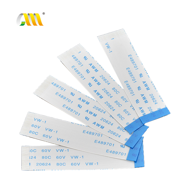 Premium 0.5mm Pitch 24pin 160mm Ribbon FFC Cable Tinned Copper Conductor EMI Shielded Flame Retardant 500mm Length Electronic