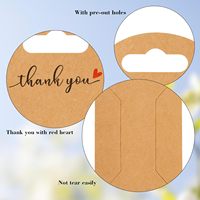 Pince à cheveux arc cartes d'affichage Barrettes à cheveux bijoux présentoir Rectangle papier carton pour cheveux accessoires affichage