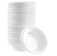 Bols à dessert rectangulaires en plastique jetables, compatibles micro-ondes, recyclables pour l'emballage alimentaire, boîtes blister, marque GOLD, modèle GOLD-234
