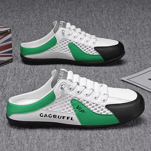 Men's Summer Breathable Mesh Mule Sneakers Lightweight Slip-On Casual <b>Shoes</b> <b>Comfortable</b> Walking Footwear - Product Image 5