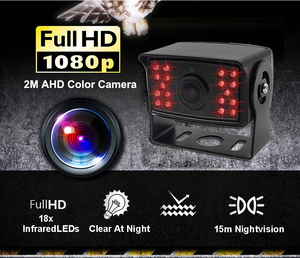 IPoster 4-poliger Anschluss 18 Infrarot-Nachtsicht IP69 AHD 1200TV-Leitungen 1080P Rückfahr-/Vorder-/Seiten ansicht kamera - Product Image 4