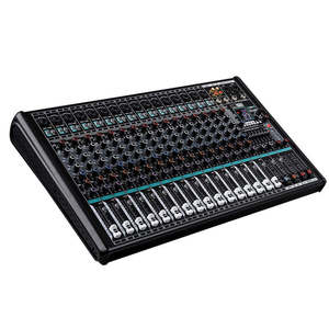 KM-16 16-Kanal DSP Professional Audio DJ Mixer USB-Konsole für Studio geräte Tonaufnahme mit Metall material Lautsprecher - Product Image 6