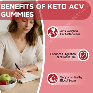 Suplementos de Vinagre de Sidra de Manzana <span class=keywords><strong>Keto</strong></span> para Adultos, Gomitas Sin Azúcar, Apoyo al Metabolismo, Control de Peso, Salud Digestiva, Energía - Product Image 5