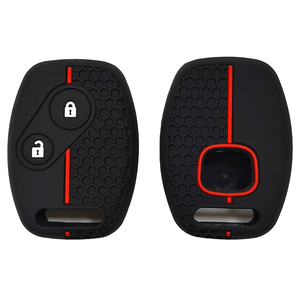 เค<span class=keywords><strong>ส</strong></span>กุญแจรถแบบซิลิโคน2ปุ่มปลอกหุ้มรีโมทสำหรับฮอนด้า CR-V ซีวิค Insight Fit SRV FRV chord 7 JAZZ Gr8 150 R - Product Image 2