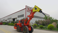 Nouvelle machine de concassage TP-8 fabriquée en Chine, moteur diesel souterrain mobile de 52 kW pour les mines souterraines de pierres