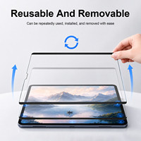 Film de protection magnétique pour iPad Pro/Air 11/13 10.9 10e génération A16, compatible avec toutes les tailles, personnalisable, OEM/ODM, anti-traces de doigts