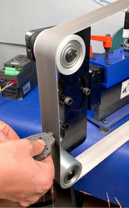 ベルト研削盤工業用ワークショップベルト研削盤パイプ木工研磨機小型金属フラット研磨機 - Product Image 5