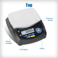 Timbangan dengan Printer untuk Penyeimbang Peralatan Manual Platform Industri Bluetooth Timbangan Minuman dengan Printer