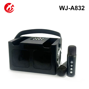Mini Altavoz Karaoke Inalámbrico Bluetooth Portátil con 2 Micrófonos, Luces LED RGB, Cambiador de Voz, Bluetooth 5.3, Compatible con Tarjetas AUX y TF - Product Image 3
