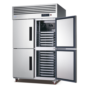 Réfrigérateur commercial vertical en acier inoxydable avec refroidissement par air pour crème glacée, boulangerie et pâtisserie - Product Image 2