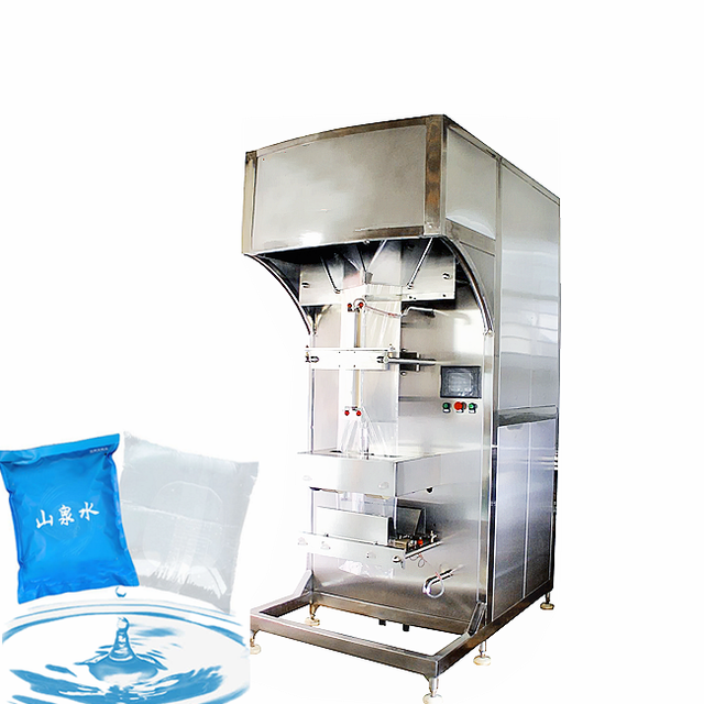 New Electric Automatic Sachet Water Filling Equipment Beverage Production Line with Plastic Pouch PLC Components