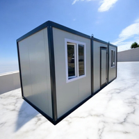 Maison cabine préfabriquée de luxe et facile à construire, préfabriquée, portable, 20 pieds, 40 pieds, maison conteneur isolée