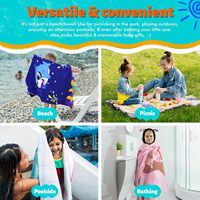 Free Design Disposable Eco-Friendly Beach Towel with logo Animal Quick Printing Summer Large Towel Set Ultra-fine Fiber