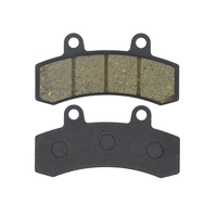 Kampas Rem Belakang Sepeda Motor Listrik Baru ZBY (Rem Cakram) Bebas Asbes 3% Serbuk Tembaga 86x43x7.6mm untuk Model Z-607 2500km