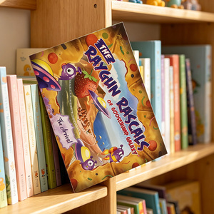 พิมพ์หนังสือเด็กแบบเย็บกี่แบบพิเศษ ปกอ่อน สีสันสดใส หนังสือนิทานสำหรับเด็กก่อนวัยเรียน - Product Image 5
